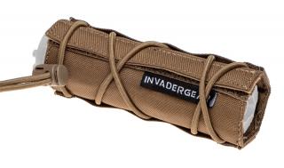 InvaderGear Silencer - Suppressor Cover Coyote Tan 140mm. By InvaderGear